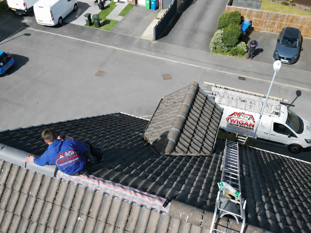 New roof with terracotta tiles in the Wigan and surrounding areas by Wigan Roof Repairs